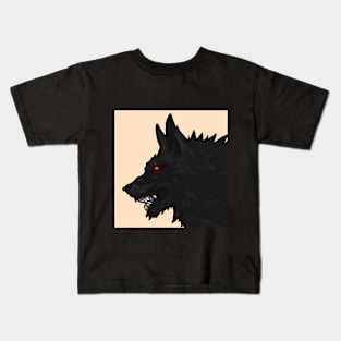 Wolf in the dark Kids T-Shirt